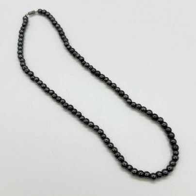 Винтажные бусы, гематит, СССР, 1970-1990 гг.