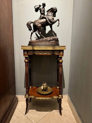 Консоль, дерево, латунь, Российская империя, 1890-1910 гг.