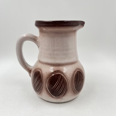 Кувшин с абстрактным декором, керамика, аэрография, СССР, 1970-1990 гг.