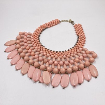 Крупные винтажные бусы, металл, пластик, СССР, 1970-1990 гг.