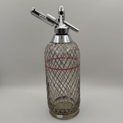 Сифон для газирования воды, стекло, металл