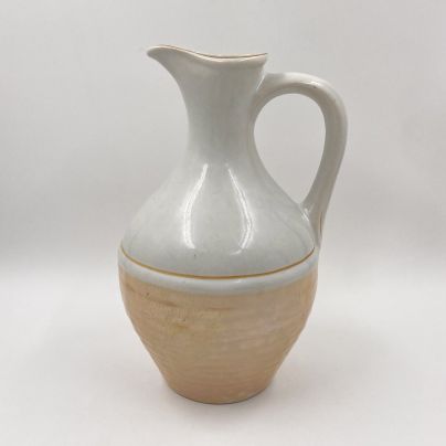 Кувшин с рельефным декором, керамика, люстр, СССР, 1960-1980 гг.