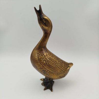 Статуэтка "Утка", металл, литье, Европа, 1970-1990 гг.