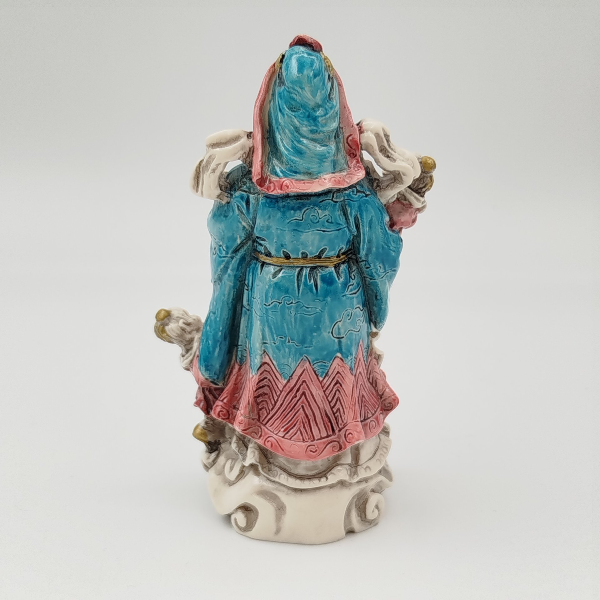 Статуэтка "Фу-син" (бог счастья, изобилия, достойного продолжение рода), композитный материал, роспись, Китай, 2000-2010 гг.