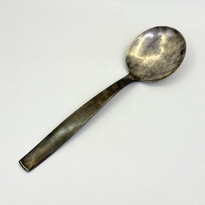 Большая сервировочная ложка (салатная), металл, Таллинский ювелирный завод, СССР, 1959-1961 гг.