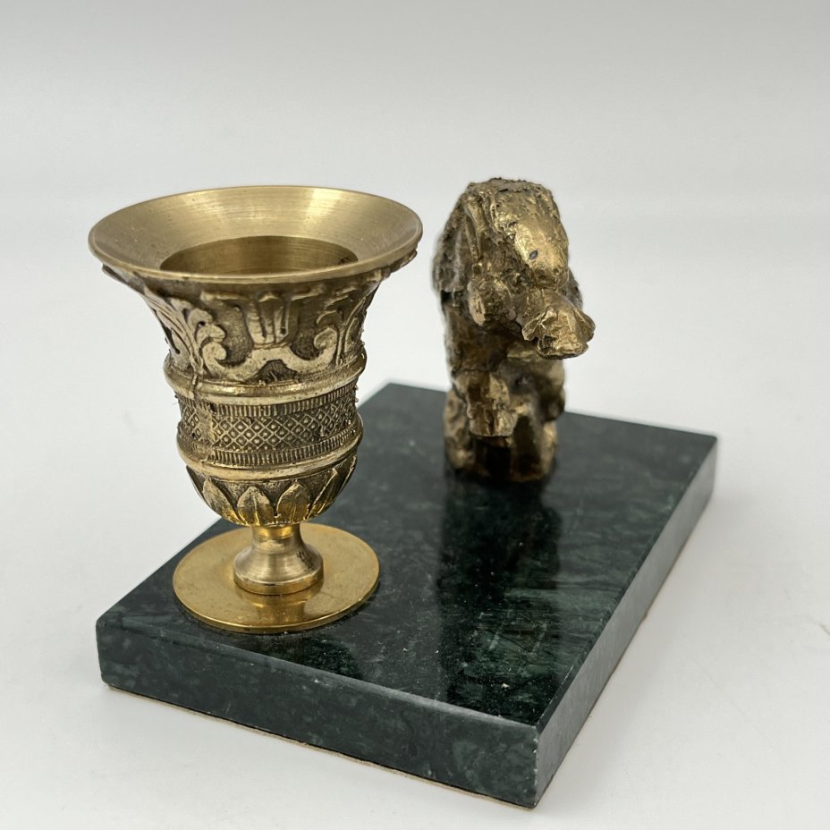 Подсвечник настольный "Вепрь" (на одну свечу)