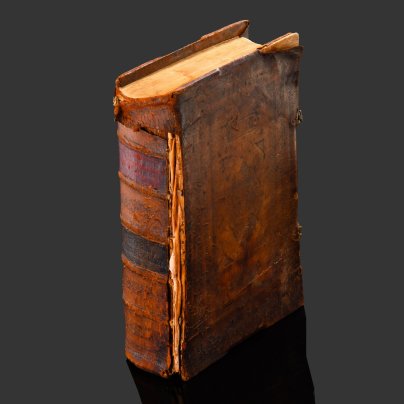 Книга "Иоанн Златоуст", Беседы на 14 посланий апостола Павла, дерево, кожа, бумага, печать, бронзовый сплав, Издательство «Синодальная типография», Российская империя, 1892 г.