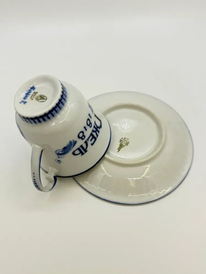 Чайная пара "Гжель 1818", Гжель