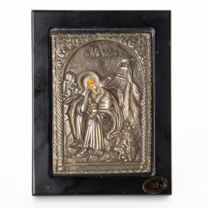 Икона "Святой Илья Пророк", дерево, темпера, металл, Clarte, Греция, 2000-2010 гг.