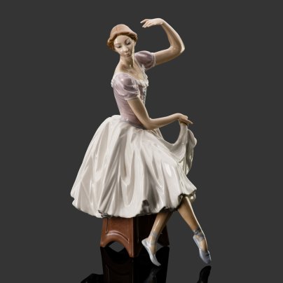Статуэтка "Балерина", автор Vincente Martinez, фарфор, роспись, Lladro, Испания, 1980-1990 гг.