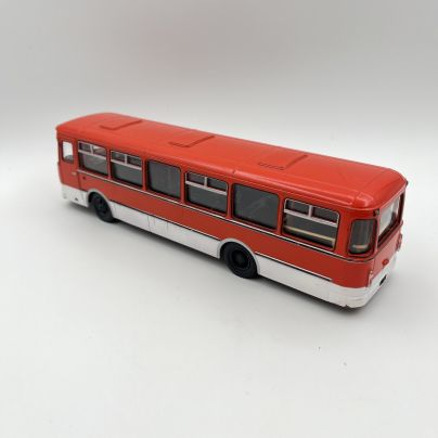 Модель автобуса "Лиаз-677м", металл, пластик, крашение, Россия, 1990-2000 гг.