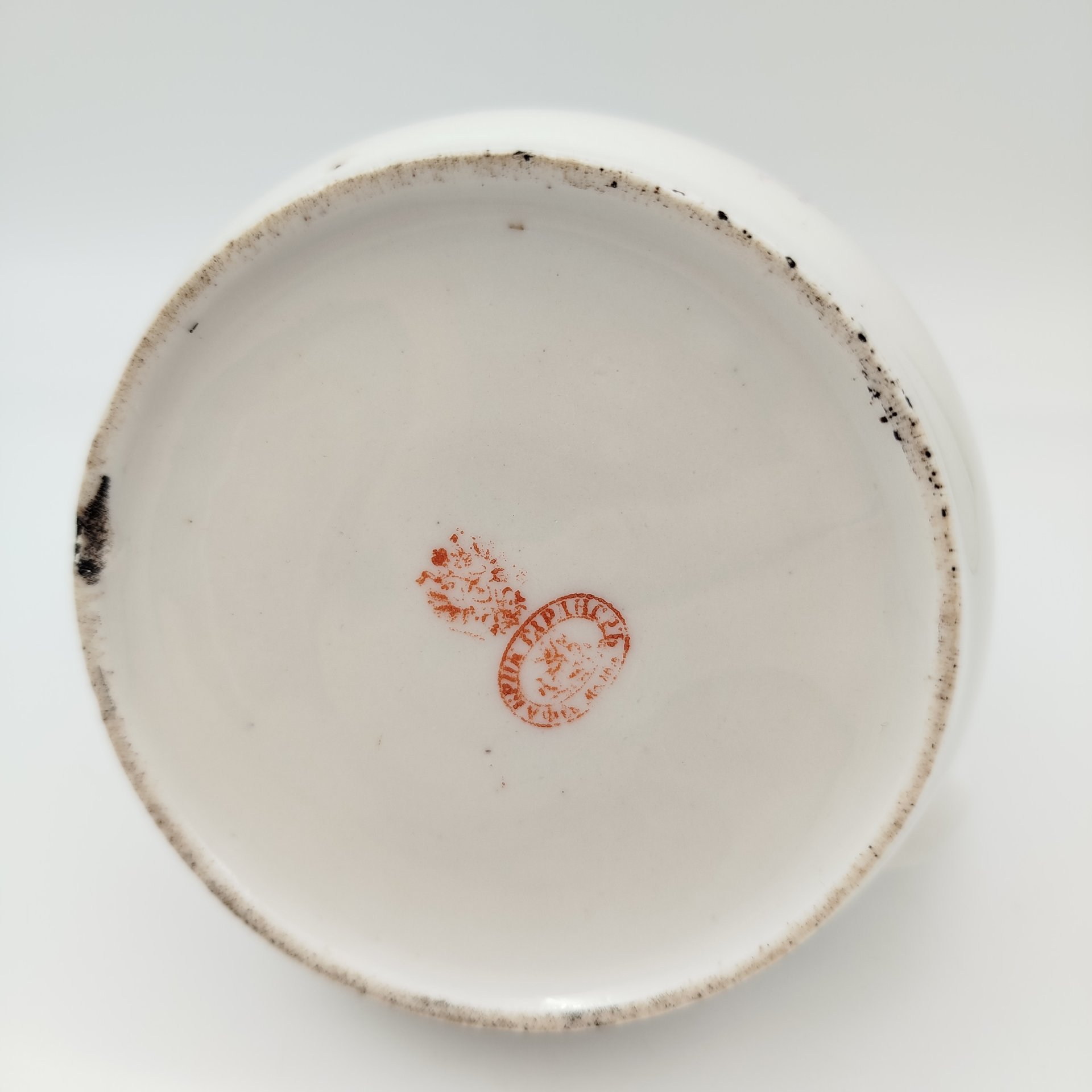 Чайник заварочный с цветочным декором, фарфор, деколь, Фарфоровая фабрика Гарднера, Российская империя, 1870-1890 гг.