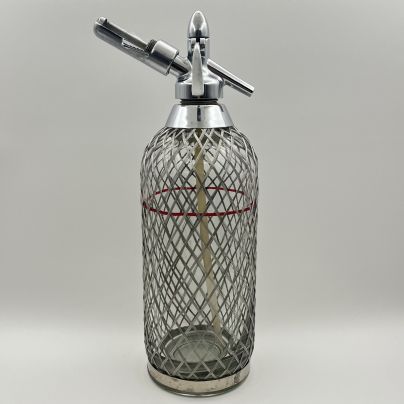 Сифон для газирования воды, стекло, металл, СССР, 1950-1980 гг.