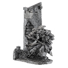 Скульптурная миниатюра "Пират.", олово, Европа, 1990-2010 гг
