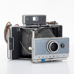 Фотоаппарат "Polarod Automatic 100", металл, пластик, стекло, Polaroid, США, 1963-1966 гг.