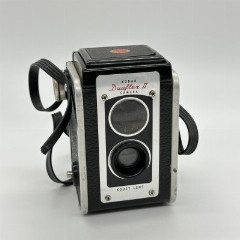 Фотоаппарат "Duaflex 2", пластик, металл, стекло, Kodak, США, 1950-1954 гг.