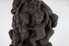 Скульптурная композиция "Древо жизни", дерево, резьба, Африка, 1970-1980 гг.