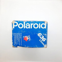 Фотоаппарат мгновенной печати "Polaroid 636 Close Up" в оригинальной коробке, пластик, картон, Polaroid, Великобритания, 1990-1994 гг.