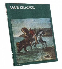 Kuno Mittelstadt "Eugène Delacroix" (на польском языке), бумага, печать, "Arkady", Польша, 1980 г.
