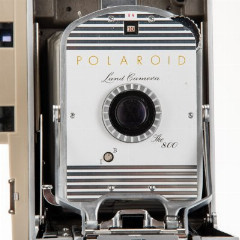 Фотоаппарат "Polaroid Land Camera 800", пластик, стекло, металл, кожа, Polaroid, США, 1957-1962 гг.