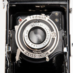 Фотоаппарат "Nettar 515/2", металл, кожа, стекло, Carl Zeiss, Германия, 1937-1940 гг.