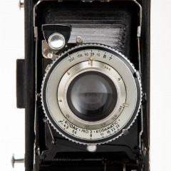 Фотоаппарат "Kodak Vigilant Six-16", металл, кожа, стекло, пластик, Kodak, США, 1930-1940 гг.