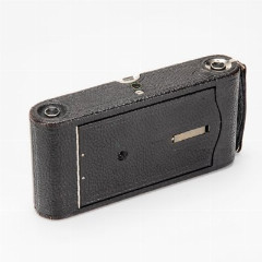 No. 3A Folding Pocket Kodak, металл, кожа, стекло, латунь, Kodak, США, 1909-1930 гг.