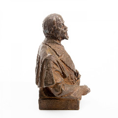 Бюст "М.И.Сеченов", бронза, литье, скульптор - Л.Е.Кербель, СССР, 1958 г.