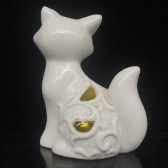 Статуэтка ночник "Кошка", керамика, 1990-2010 гг.