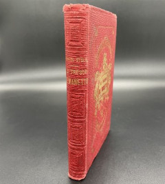 Книга Madame de Stolz "Le Tresor de Nanette" / Hachette Et Cie, бумага, печать, коленкор, теснение, золочение, Франция, 1876 г.