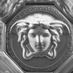 Стакан "Versace Medusa Lumière", хрусталь, травление, Rosenthal (Розенталь), Германия, 1990-2000 гг.