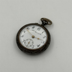 Часы карманные (женские), металл, стекло, медь, латунь, Henry Moser & Cie (Мозер), Швейцария, 1900-1920 гг.