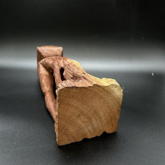 Пепельница (статуэтка) "Женщина", дерево, резьба, 1990-2010 гг.