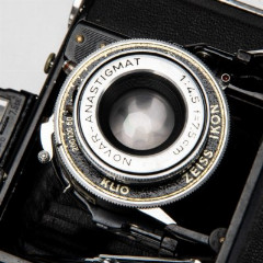 Фотоаппарат "Ikonta 521/16", металл, кожа, стекло, Carl Zeiss, Германия, 1938-1951 гг.