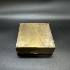 Коробка (шкатулка) для сигарет, дерево, металл, Западная Европа, 1950-1970 гг.
