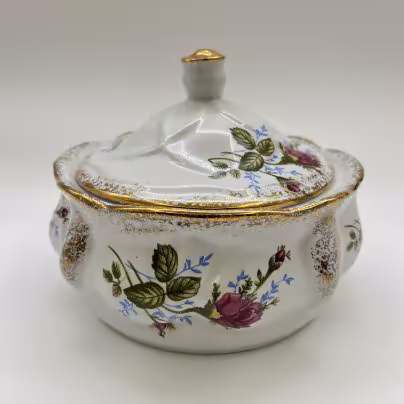 Сахарница с цветочным декором, ARK Porcelain
