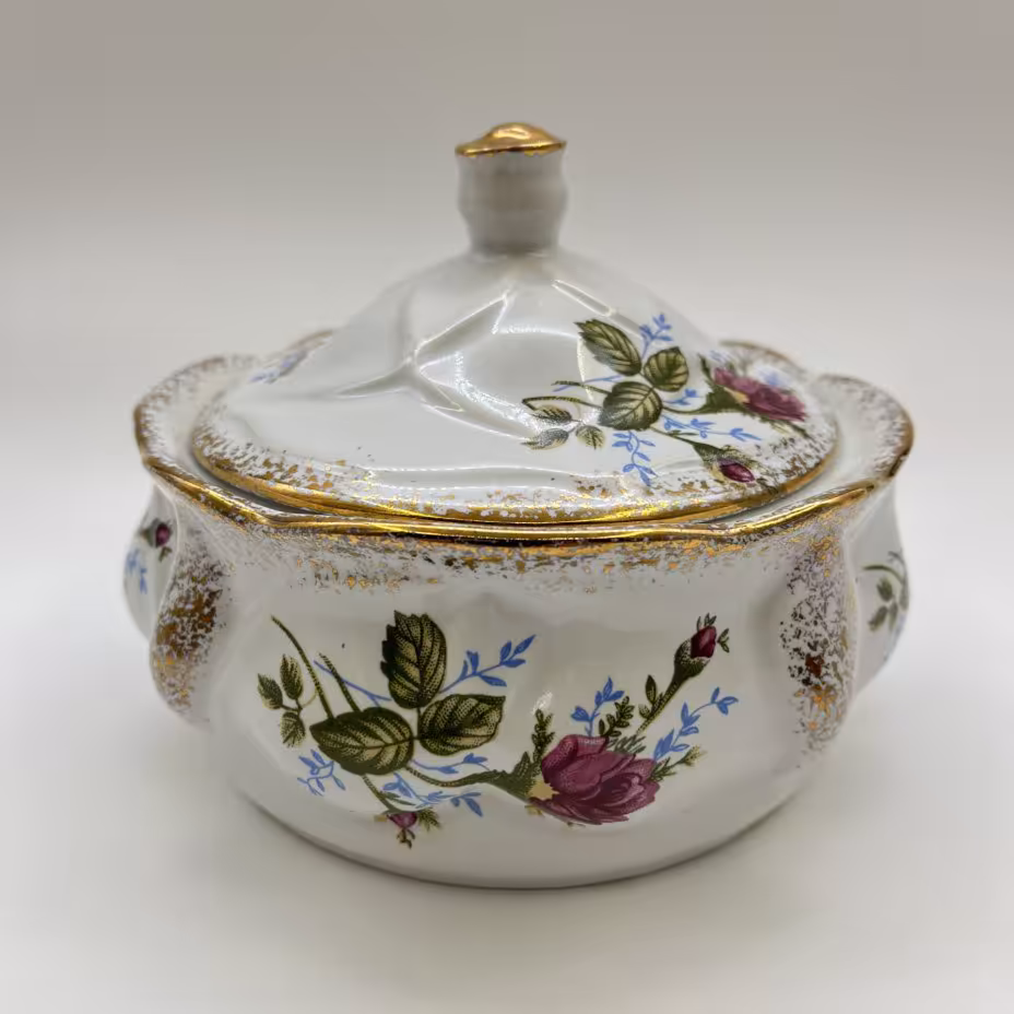 Сахарница с цветочным декором, ARK Porcelain