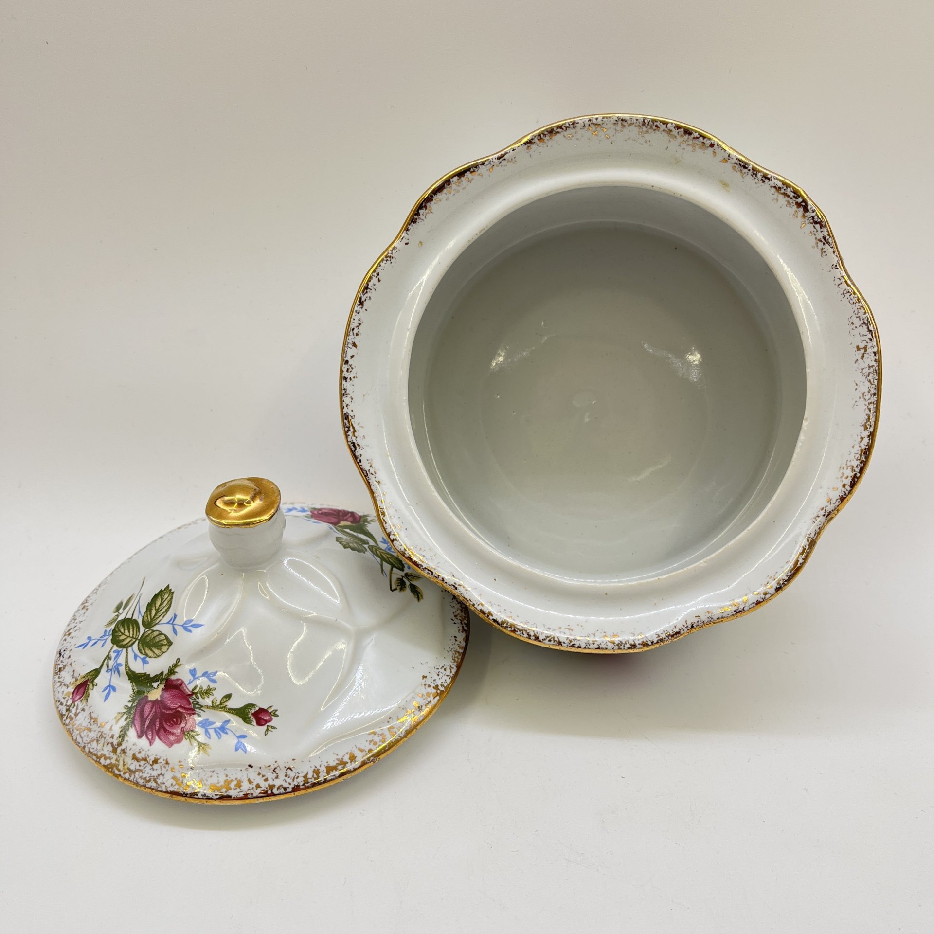 Сахарница с цветочным декором, ARK Porcelain