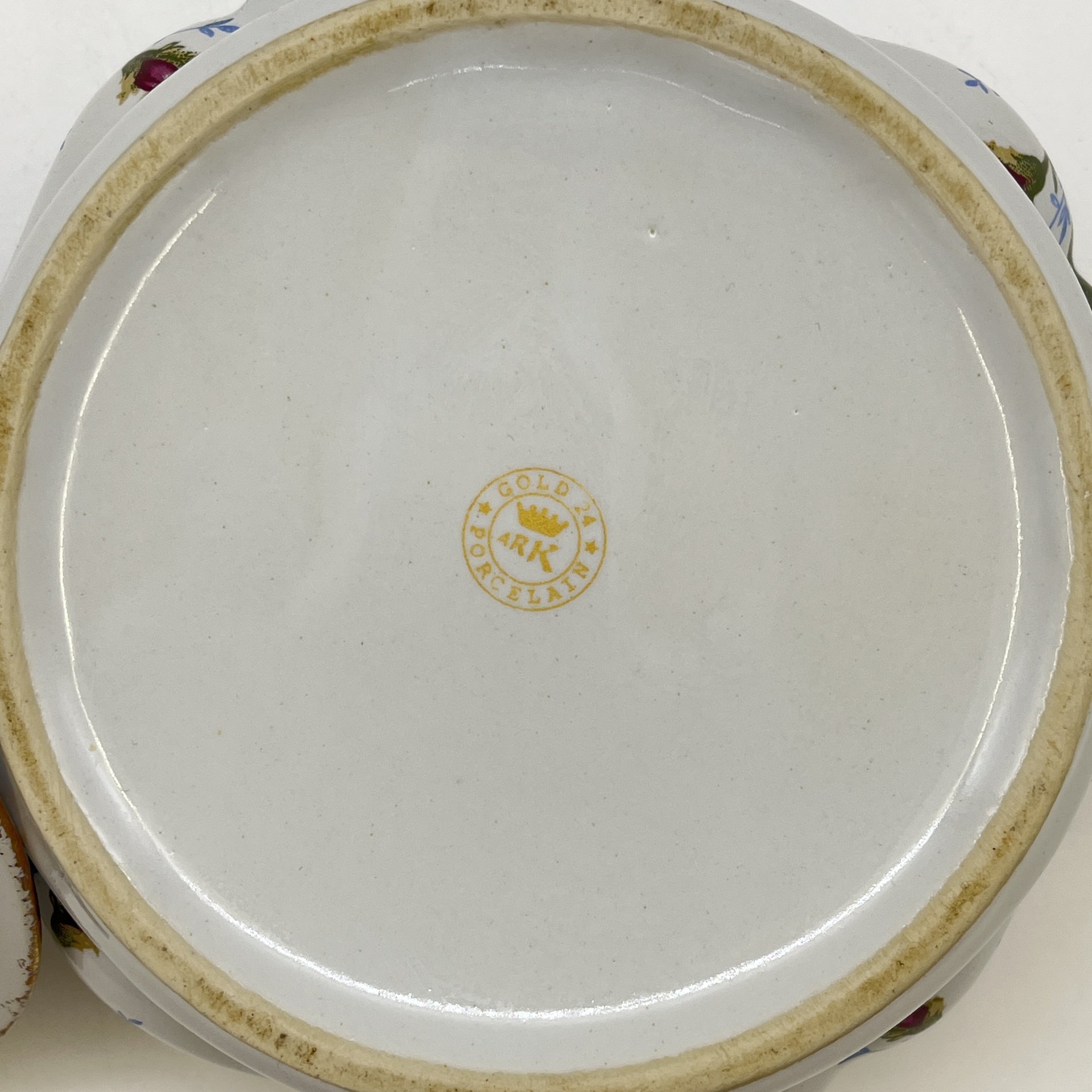 Сахарница с цветочным декором, ARK Porcelain