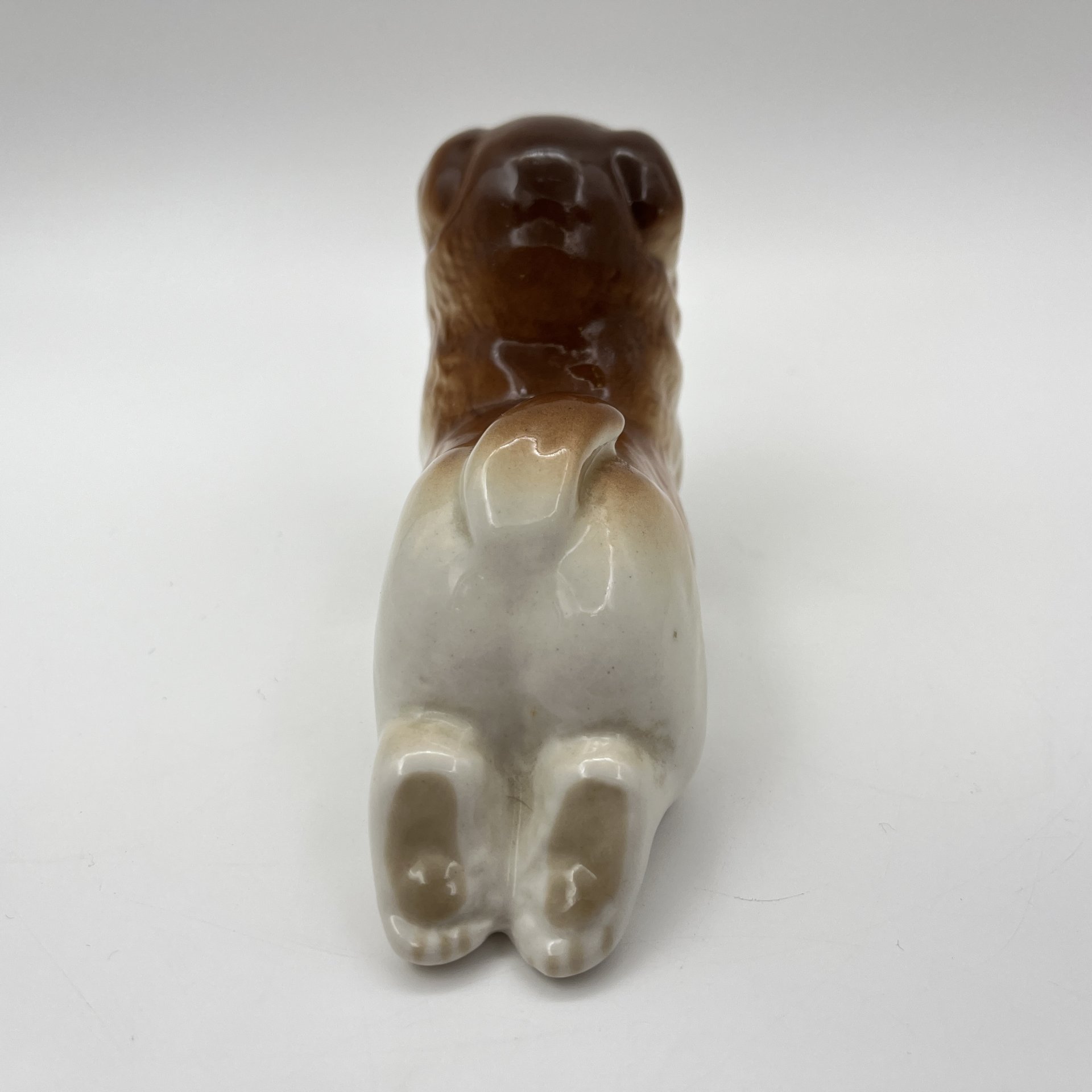 Статуэтка "Чау-чау", скульптор П.П. Веселов, фарфор, аэрография, Ленинградский фарфоровый завод (ЛФЗ), СССР, 1970-1990 гг.