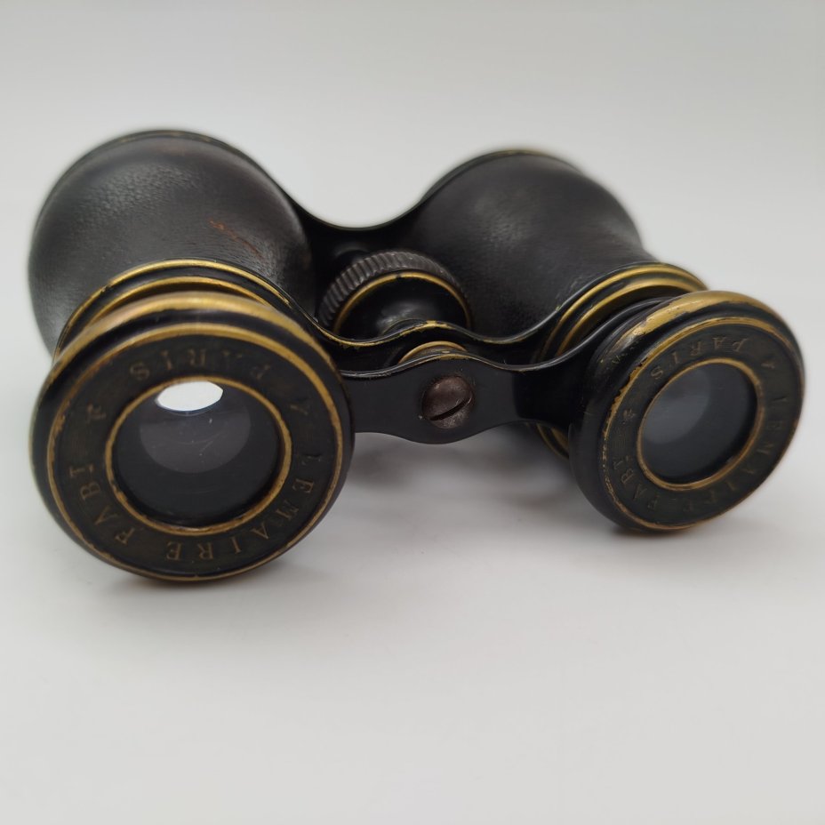 Бинокль театральный, металл, кожа, стекло, Lemaire Fabricant, Франция, 1890-1915 гг.