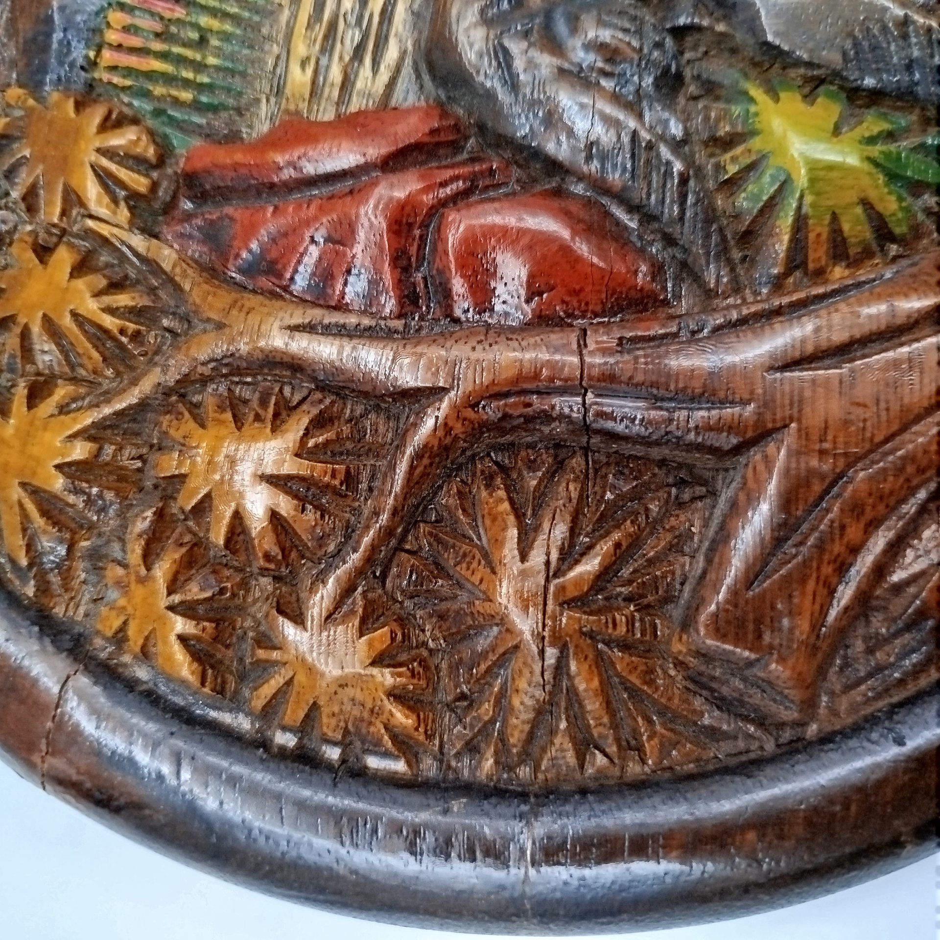 Панно настенное "Слоны"