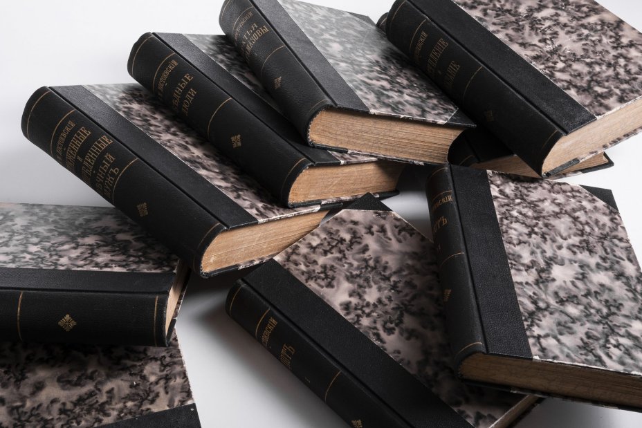 Достоевский Ф.М. в 9 книгах, бумага, печать, Издательство И.П. Ладыжникова, Берлин, 1919-1922 гг.