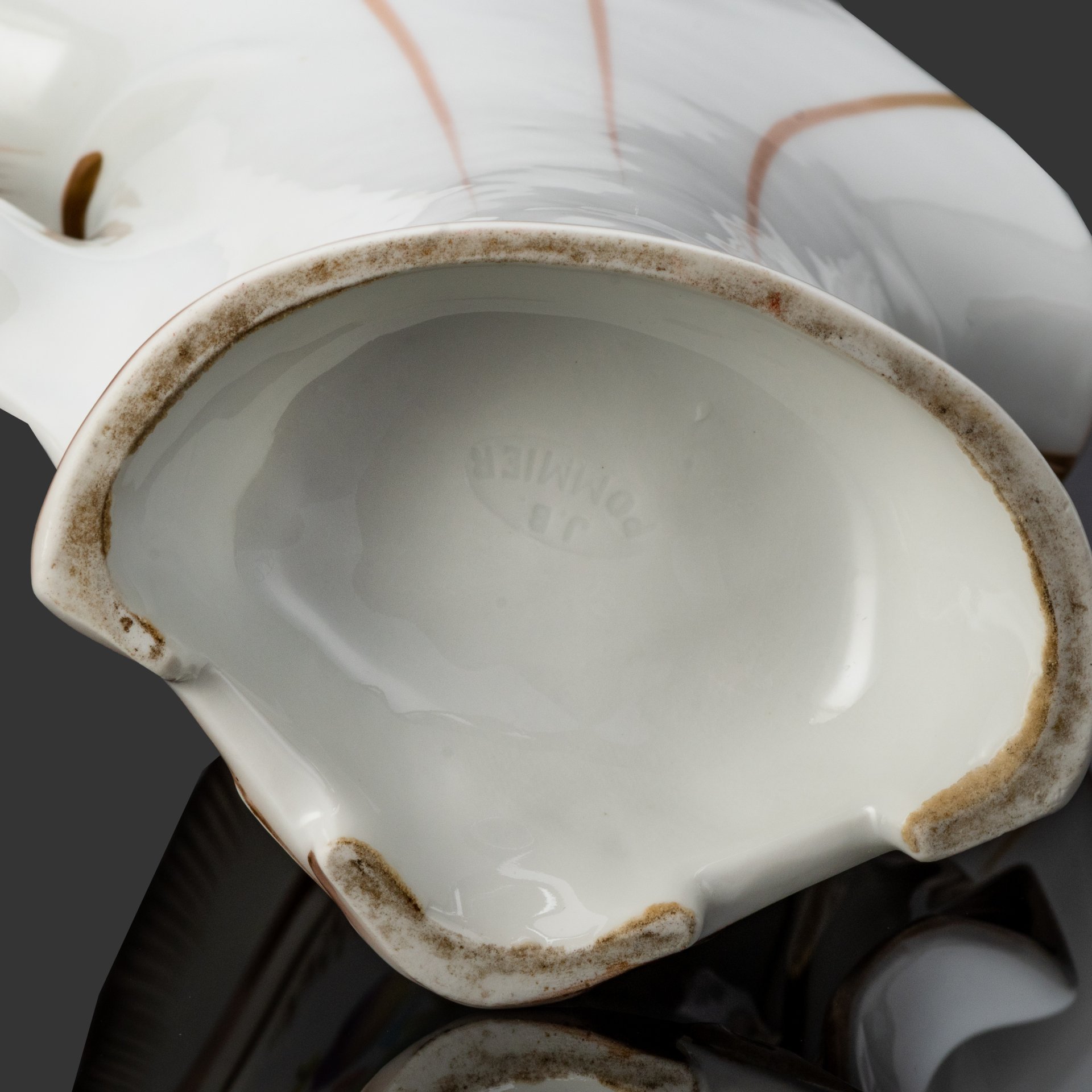 Ваза с цветочным декором, (J.B. Pommier)