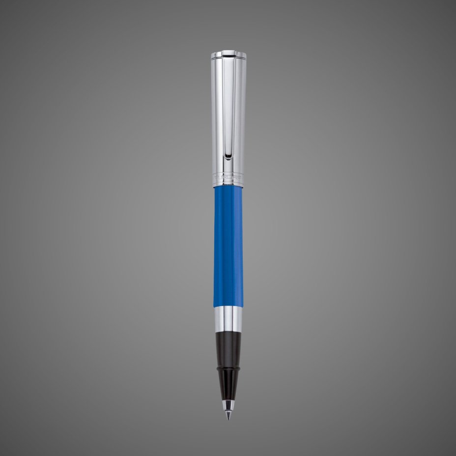 Шариковая ручка Aurora TU Metal Cap Blue CT, в подарочной коробке, Лаки и смолы: смола, хром