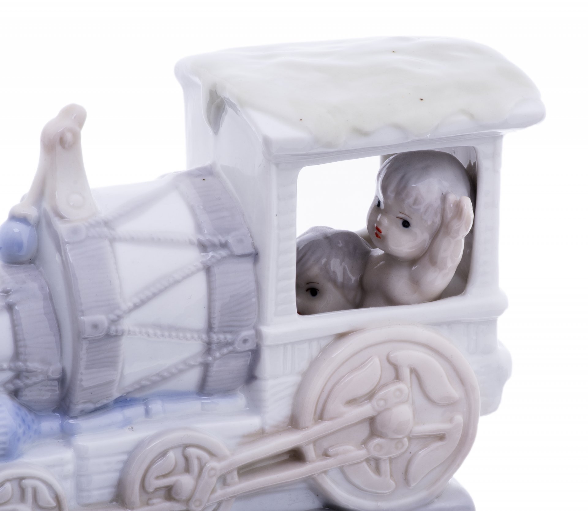 Статуэтка "Веселый паровозик", фарфор, Китай, 2000-2015 гг., Китай