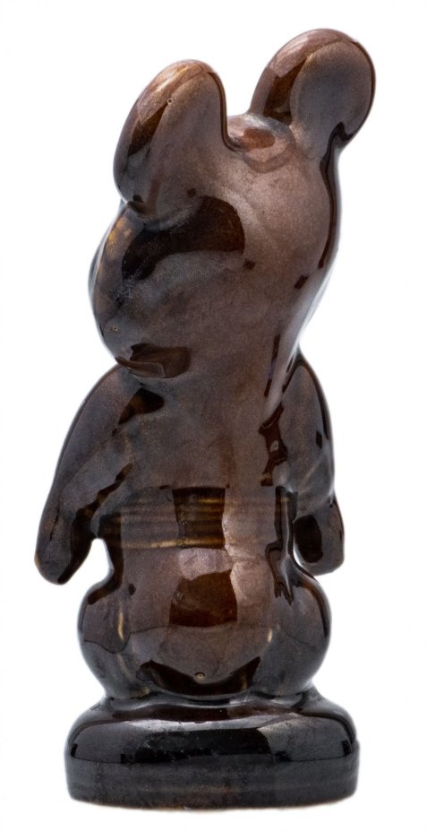 Статуэтка "Олимпийский Мишка", фаянс, Шахтинский завод, СССР, 1980-1990 гг.