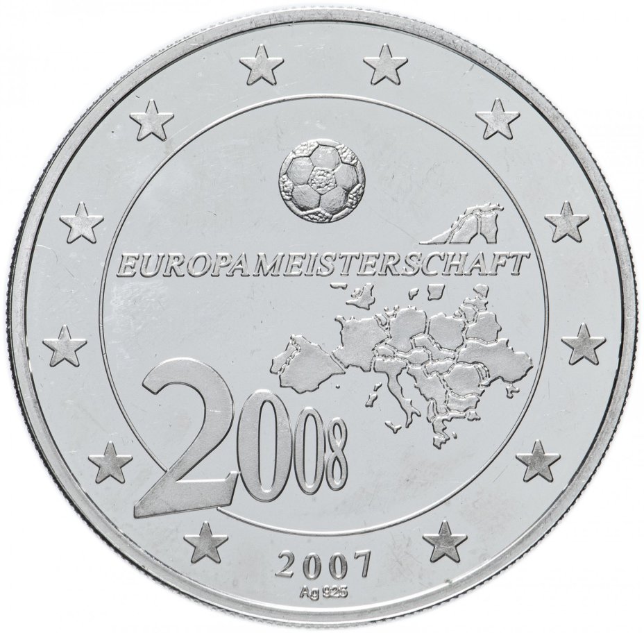Жетон "Чемпионат Европы по футболу, Германия" 2007