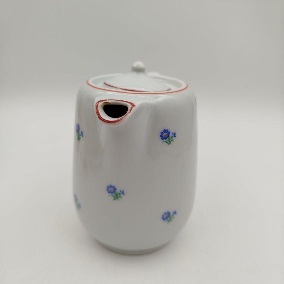 Молочник с нежным цветочным декором, фарфор, деколь, Kahla, Германия, 1937-1957 гг., Kahla