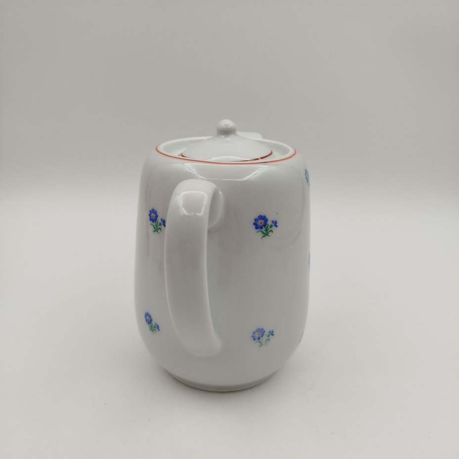 Молочник с нежным цветочным декором, фарфор, деколь, Kahla, Германия, 1937-1957 гг., Kahla
